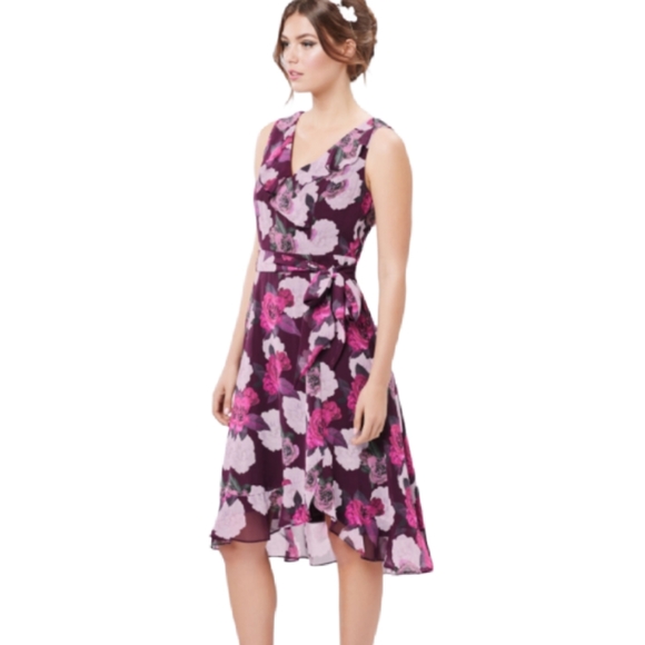 REVIEW AUSTRALIA AVA ROSE DRESS FLORAL RUFFLE - Picture 2 of 9